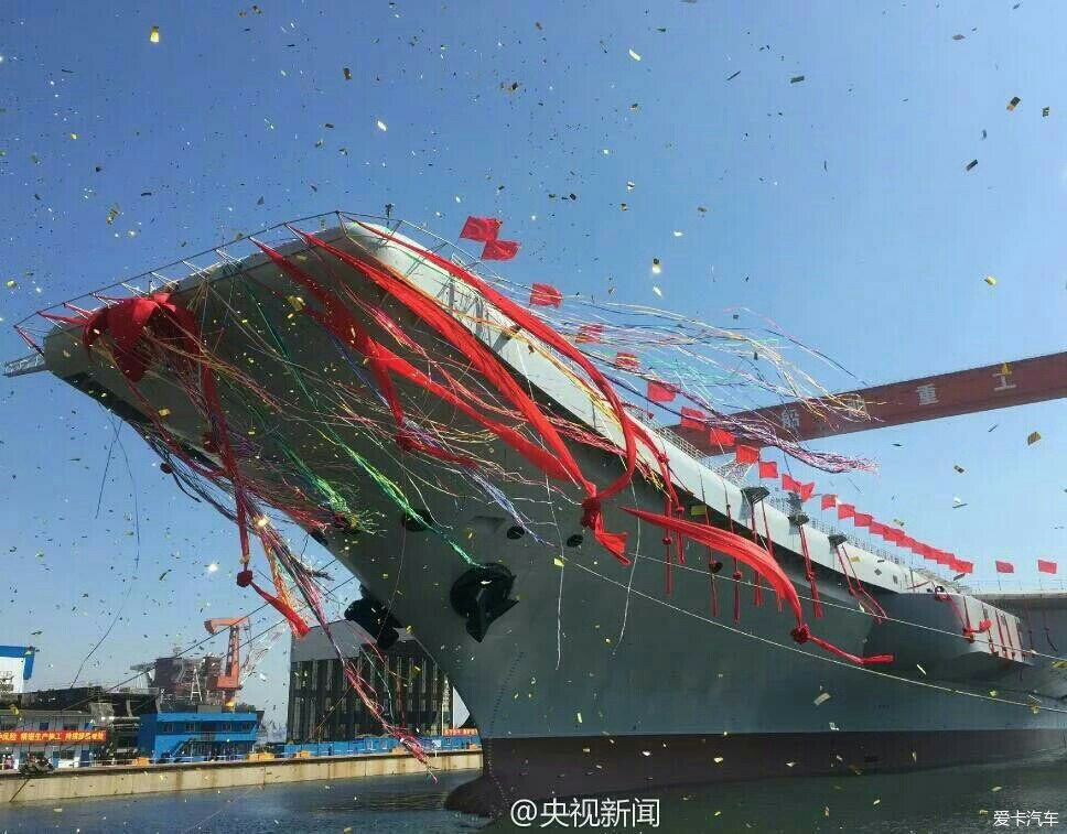 航母下水儀式，視頻記錄的歷史時(shí)刻，航母下水儀式，歷史時(shí)刻的視頻記錄