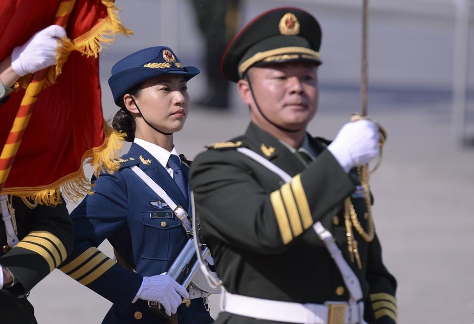中國人民解放軍儀仗隊女兵，駐地風采與榮耀使命，中國人民解放軍儀仗隊女兵，駐地風采，榮耀使命的見證