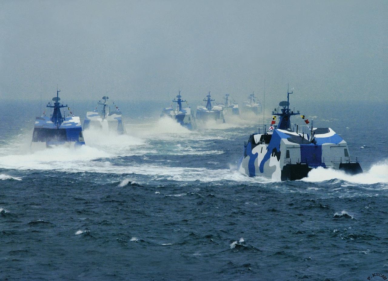新一代海軍力量，中國海軍022導彈艇的亮相，中國海軍新一代力量，022導彈艇亮相展現(xiàn)實力