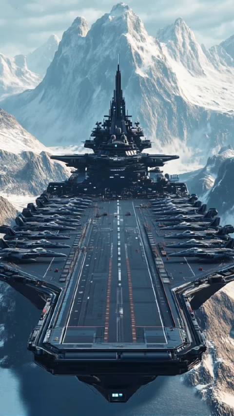 航天母艦與壁紙，探索宇宙的視覺盛宴，宇宙探索的視覺盛宴，航天母艦與壁紙的融合展現(xiàn)