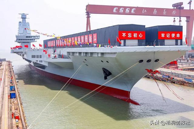 福建號戰(zhàn)艦，中國海軍新時代的里程碑，福建號戰(zhàn)艦，中國海軍新時代的里程碑標(biāo)志