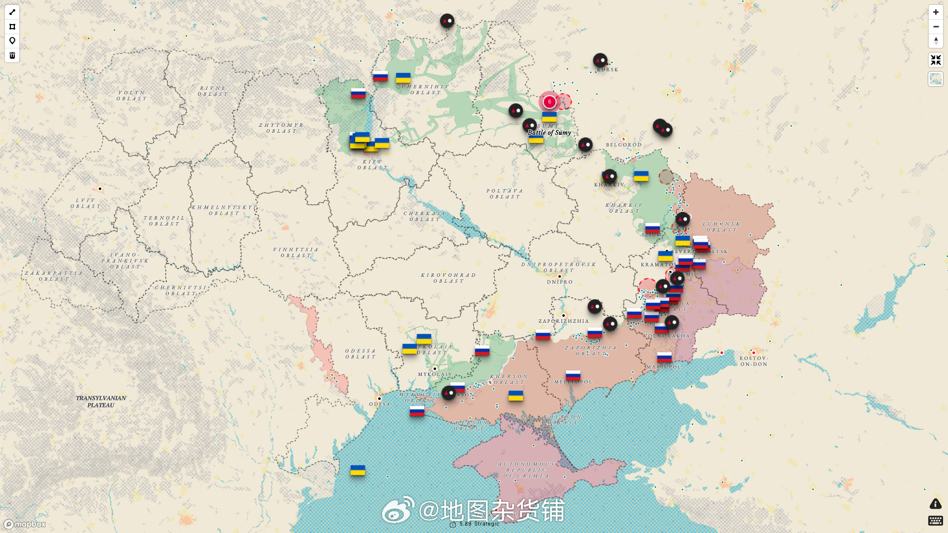 俄羅斯與烏克蘭最新局勢地圖詳解，俄羅斯與烏克蘭局勢最新地圖解析