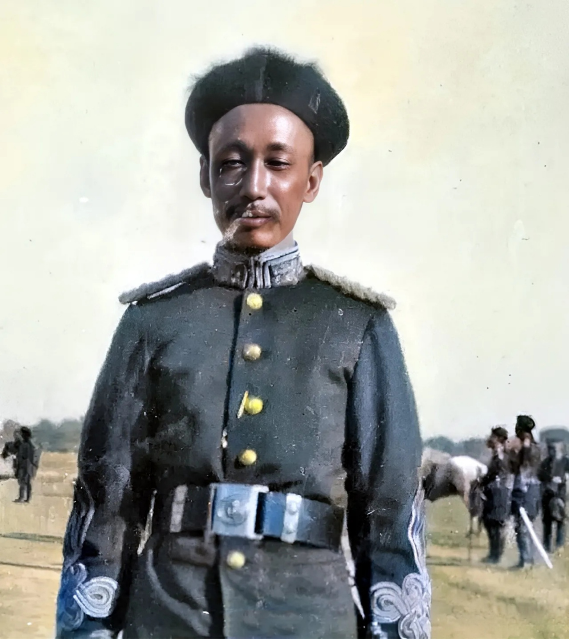 清軍1882式軍服，傳統(tǒng)與變革的交融，清軍1882式軍服，傳統(tǒng)與變革的交融之處