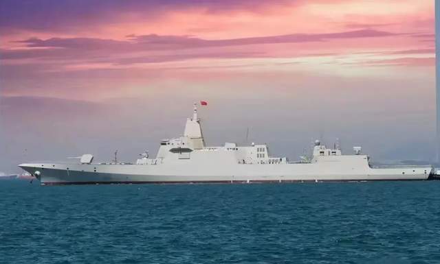 泉州艦，中國海軍的嶄新力量——055型導彈驅(qū)逐艦，中國海軍新力量，泉州艦——055型導彈驅(qū)逐艦亮相海域
