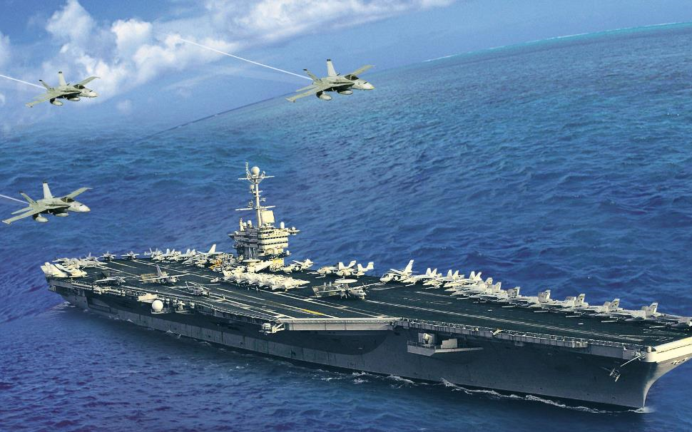 航空母艦，現(xiàn)代海戰(zhàn)的樞紐力量，航空母艦，現(xiàn)代海戰(zhàn)核心樞紐力量