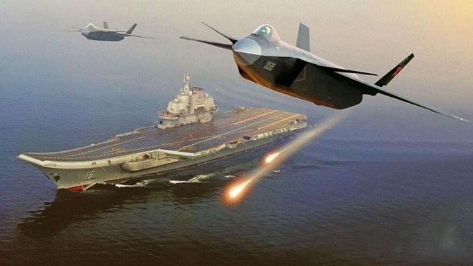 F-22戰(zhàn)斗機(jī)攜帶導(dǎo)彈的能力，數(shù)量與質(zhì)量的博弈，F(xiàn)-22戰(zhàn)斗機(jī)導(dǎo)彈攜帶能力，數(shù)量與質(zhì)量的較量