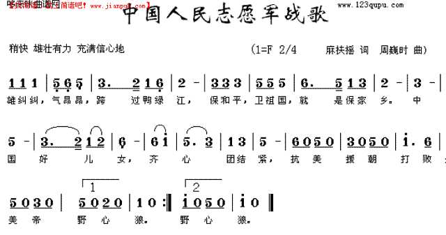 中國(guó)志愿軍軍歌背景，中國(guó)志愿軍軍歌背景解析