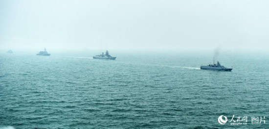 中國海軍70周年閱兵