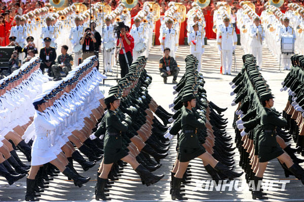 大閱兵中的民兵方隊(duì)，榮耀與力量，大閱兵民兵方隊(duì)，榮耀與力量的展現(xiàn)