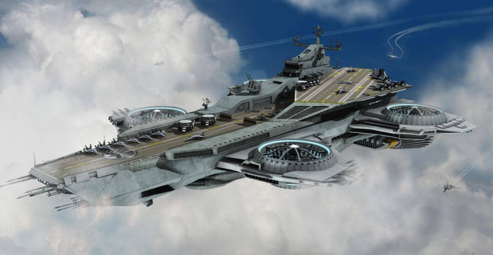 空天母艦大全，探索未來的航空巨無霸，空天母艦探索，未來航空巨無霸的奧秘