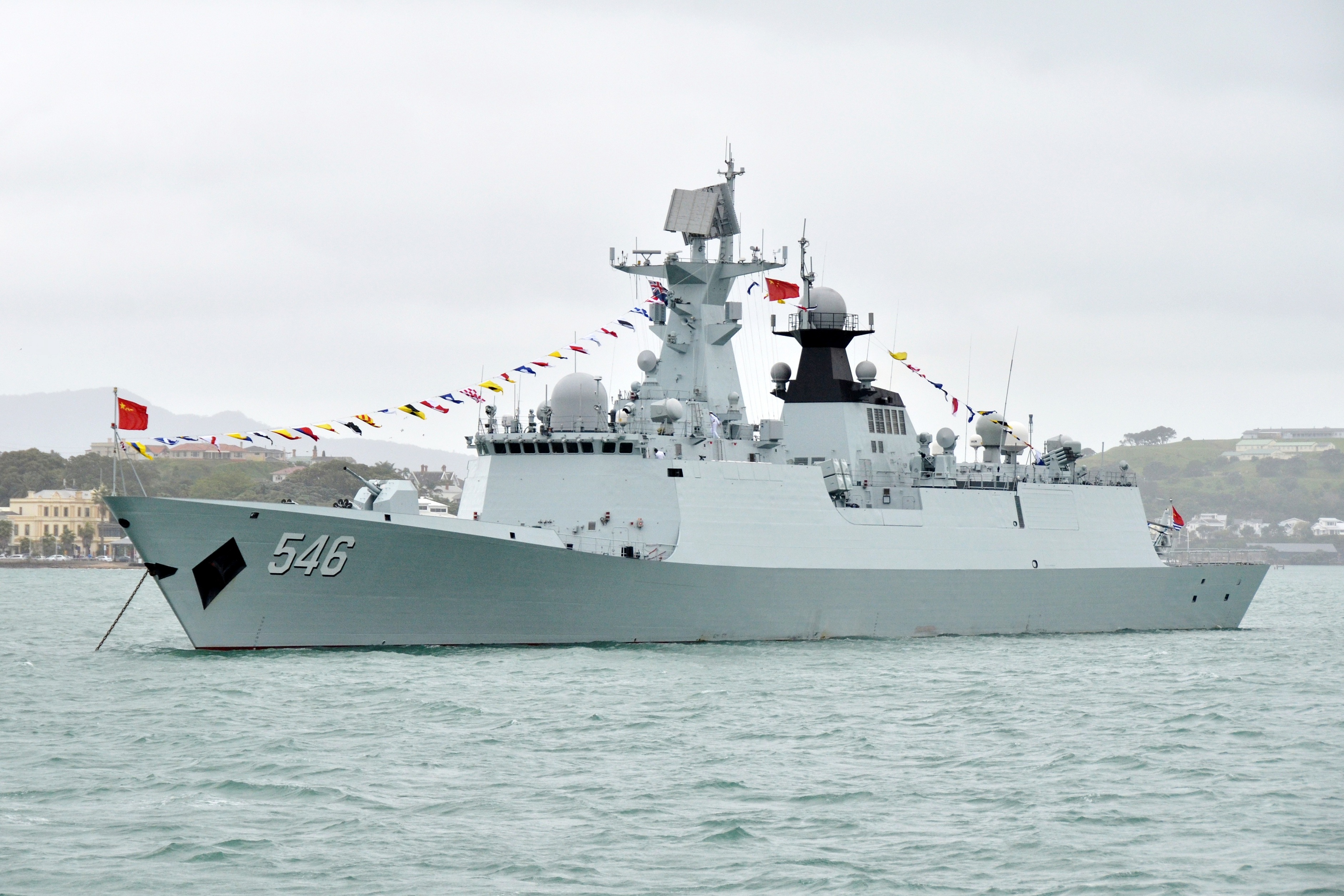 探索中國海軍的驕傲，587軍艦圖片，中國海軍驕傲，揭秘587軍艦的榮耀與風(fēng)采