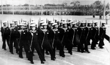 盛大的閱兵盛典，回顧51年海軍閱兵方隊(duì)的歷史與榮耀，盛大閱兵盛典，回顧海軍方隊(duì)51年的榮耀歷史