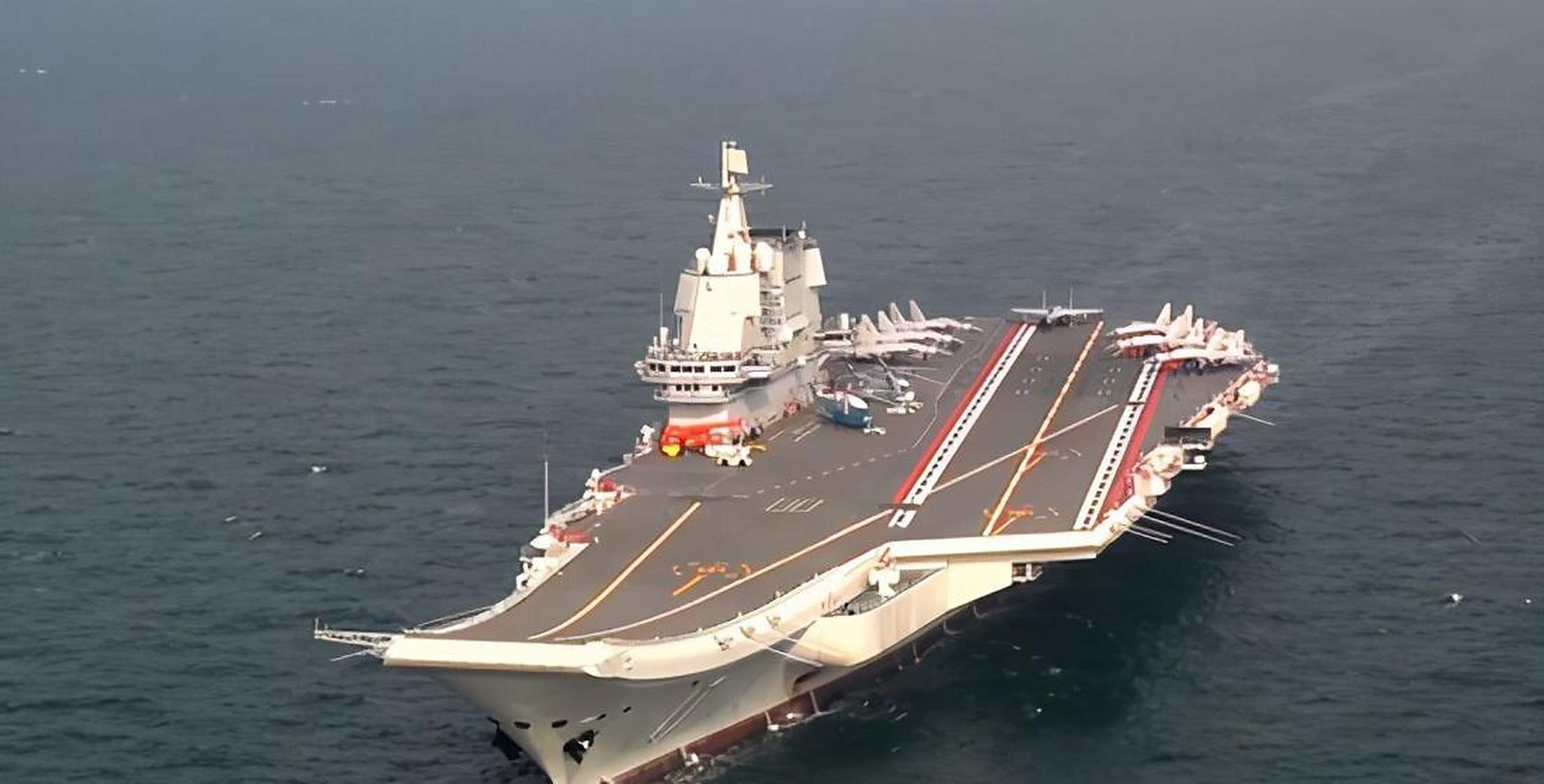 航母山東艦的長度揭秘，揭秘山東艦航母長度