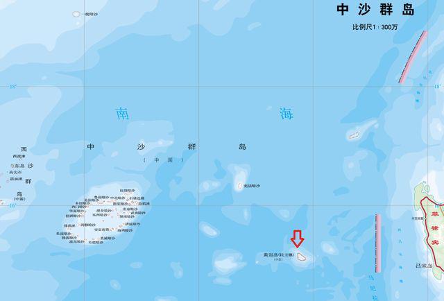 黃巖島在地圖上的位置及其重要性，黃巖島地理位置與重要性解析