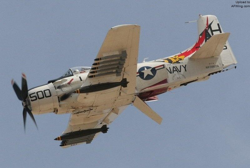 A-1攻擊機天襲者的傳奇與演變，A-1攻擊機天襲者的傳奇歷程與演變