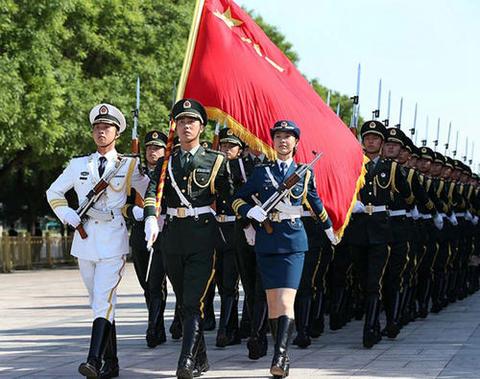 三軍儀仗隊(duì)圖片