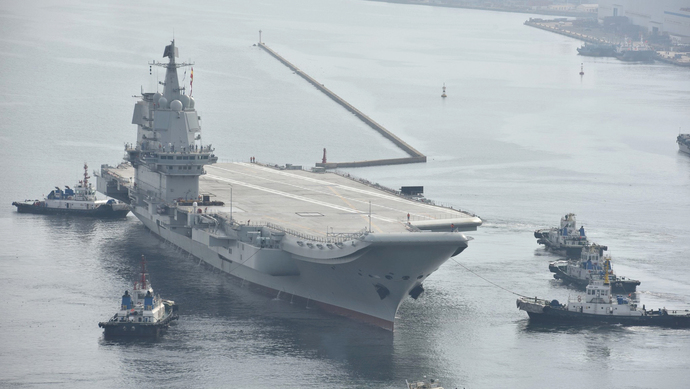 中國(guó)海軍力量新里程碑