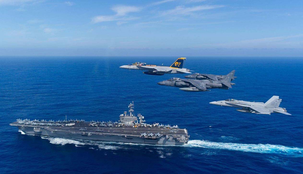 美國海軍實力在2022年的全球海軍格局中占據(jù)重要地位，美國海軍在全球海軍格局中的主導地位