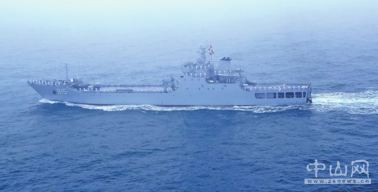 呂梁山號登陸艦，中國海軍力量的重要支柱，呂梁山號登陸艦，中國海軍力量的核心支柱