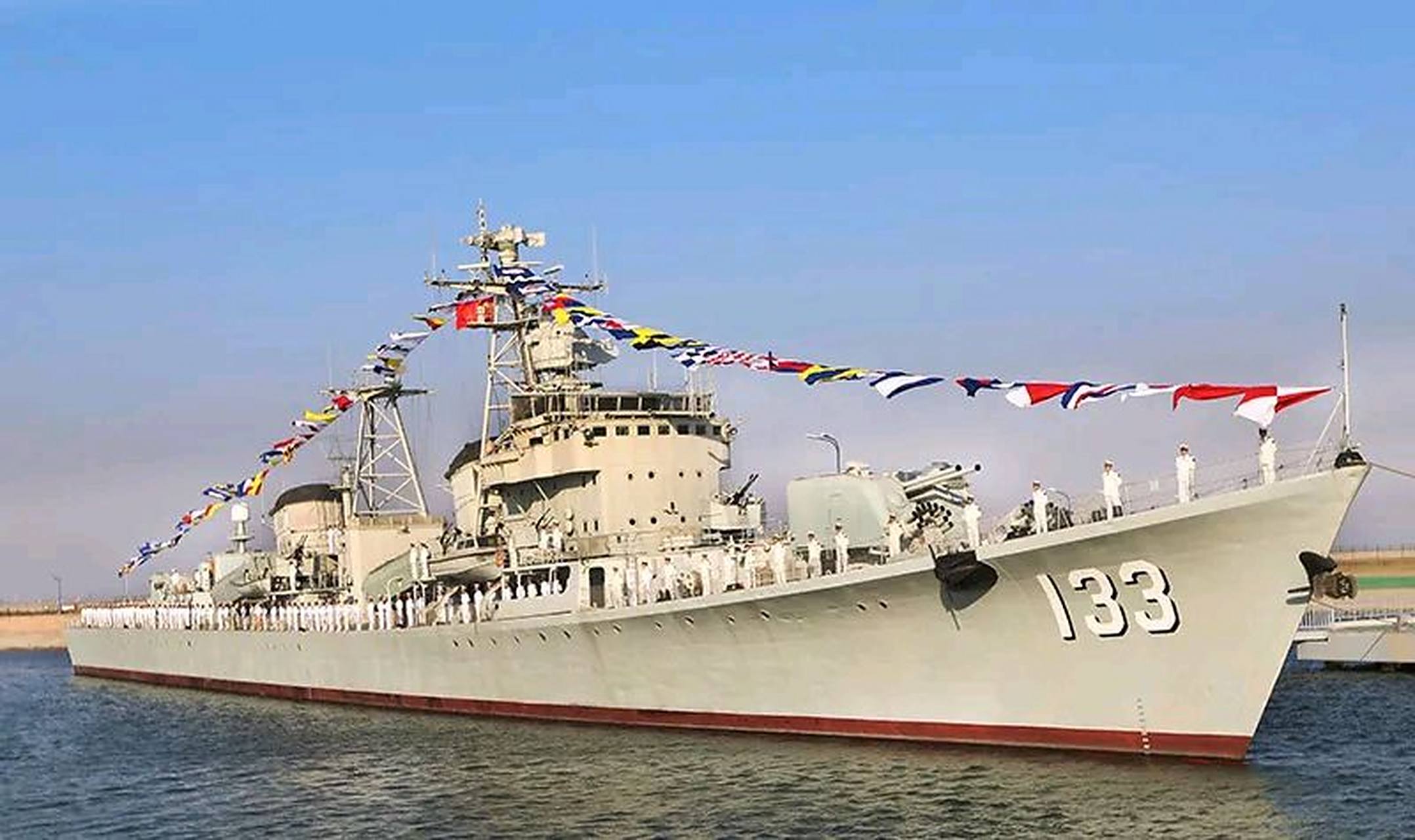 揭秘中國海軍新利器，133重慶艦，揭秘中國海軍新利器，重慶艦首度曝光