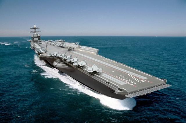 福特號(hào)航空母艦的三視圖，探索現(xiàn)代海軍力量的巔峰之作，福特號(hào)航空母艦三視圖，現(xiàn)代海軍力量的巔峰探索