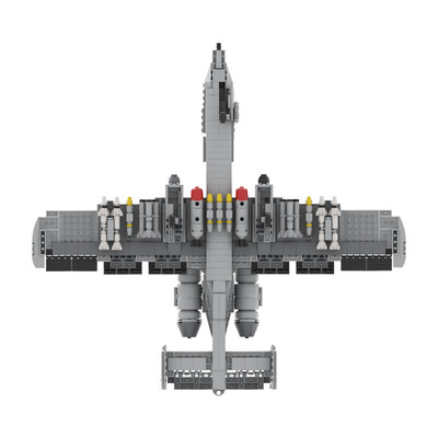 探索A-10攻擊機(jī)積木MOC，設(shè)計(jì)與創(chuàng)新的完美結(jié)合，A-10攻擊機(jī)積木MOC，設(shè)計(jì)與創(chuàng)新的探索之旅
